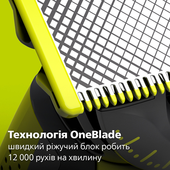 Електробритва для обличчя та тіла Philips OneBlade 360 (QP2834/20) - Pampik - 5