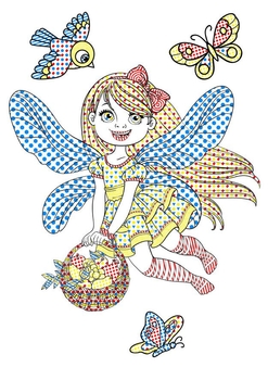 Волшебная водная раскраска Кристал Бук Цветочные феи, 8 страниц (F00024296) - Pampik - 2