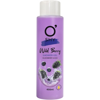 Гель для душу O'Shy Wild berry, Ожина та Ягоди Асаї, 400 мл - Pampik