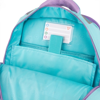 Рюкзак Yes S-72 Mermaid, сиреневый с бирюзовым (554625) - Pampik - 10