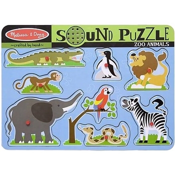 Звуковой пазл Melissa&Doug Зоопарк (MD727) - Pampik