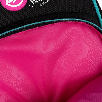 Рюкзак шкільний Yes S-91 Lovely Smile, черный с малиновым (559390) - Pampik - 13