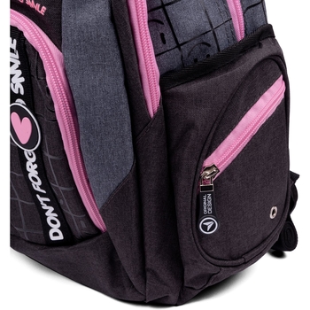 Рюкзак Yes S-85 Happy time, черный (552383) - Pampik - 5