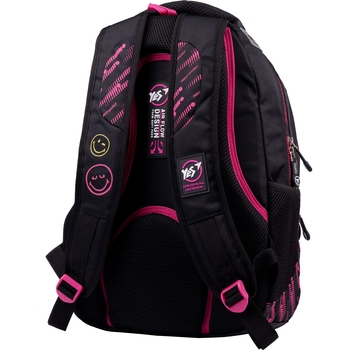 Рюкзак Yes TS-41 Happy time, черный (554669) - Pampik - 3