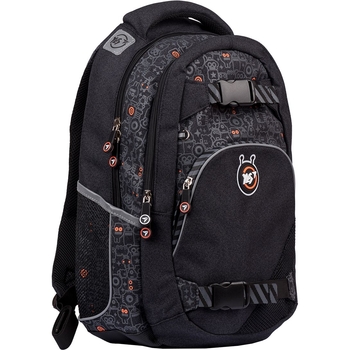 Рюкзак Yes T-110 Mechanical monsters, черный (552276) - Pampik - 2