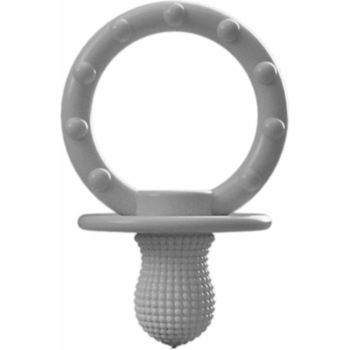 Пустушка MinikOiOi Basics Gumy Powder Grey, силіконова (101220004) - Pampik