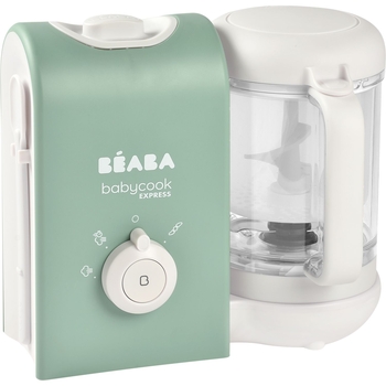 Пароварка-блендер Beaba Babycook Express, оливкова (916301) - Pampik - 3