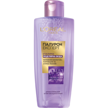 Зволожуюча міцелярна вода L'Oreal Paris Hyaluron Expert 200 мл (AA212300) - Pampik