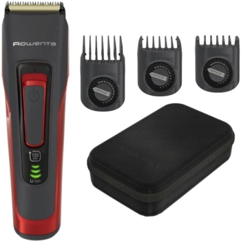 Машинка для підстригання волосся Rowenta червона (TN5241F4) - Pampik