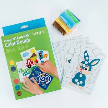 Набор Kite Лепи и развивайся 6 цветов и 5 карточек (K23-326-2) - Pampik - 13