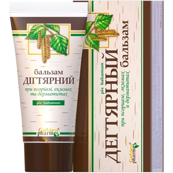 Бальзам для тела Golden Pharm Дегтярный 50 мл - Pampik