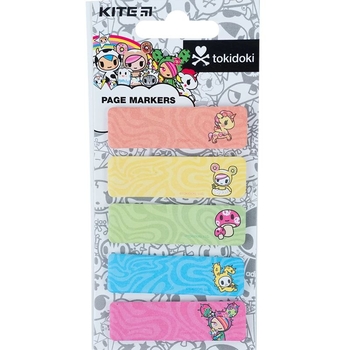 Закладки паперові Kite tokidoki, 5х15х50 мм, 100 шт. (TK23-480) - Pampik