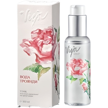 Тонік Vigor CN Трояндова вода для сухої шкіри 100 мл - Pampik - 2