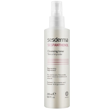 Очищающий восстанавливающий тоник Sesderma Laboratories Sespanthenol Cleansing Tonic, 200 мл - Pampik
