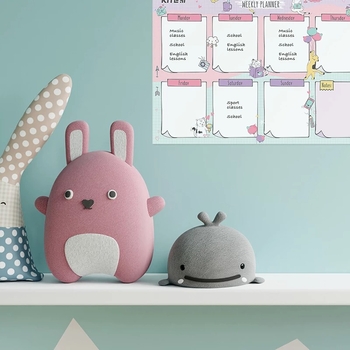 Планер настінний Kite Cats на тиждень сухостираємий А4 (K22-471-2) - Pampik - 4