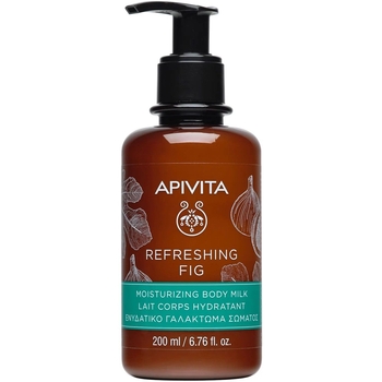 Молочко для тіла Apivita Refreshing Fig Зволожуюче, 200 мл - Pampik