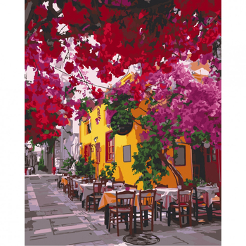 Картина за номерами ArtCraft Таверна Бізантіо Пелопоннес 40x50 см (10539-AC) - Pampik