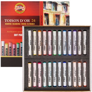 Мел-пастель Koh-i-Noor Toison Dor 24 цвета (8514) - Pampik - 2