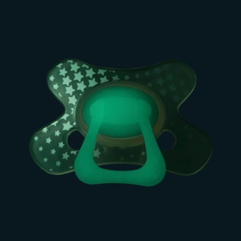 Пустышка силиконовая Difrax ночная Natural Night светится в темноте 20+ мес. (GL803) - Pampik - 6