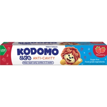 Дитяча зубна паста Kodomo Anti Cavity Полуниця, 80 г - Pampik
