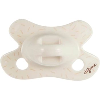 Пустушка силіконова Difrax Natural Newborn 0+ міс. Popcorn sprinkles (113 Popcorn_sprinkles) - Pampik