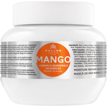 Маска для волосся Kallos Cosmetics Манго, 275 мл - Pampik