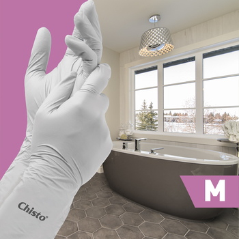 Рукавички вінілові Chisto, розмір M - Pampik - 3