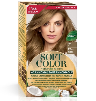 Краска для волос Wella Soft Color тон 71 Пепельный блонд - Pampik - 2