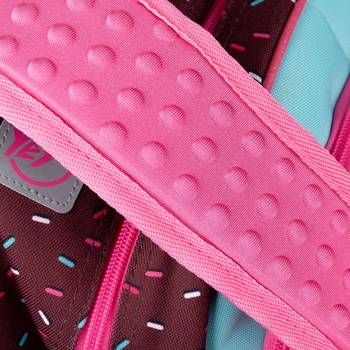 Рюкзак Yes S-58 Sweet cream, розовый с коричневым (553152) - Pampik - 11