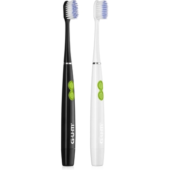 Змінна головка для зубної щітки GUM Sonic Daily чорна, 2 шт. - Pampik - 4