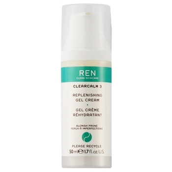 Відновлюючий гель-крем для обличчя Ren Clearcalm 3 Replenishing Gel Cream, 50 мл - Pampik