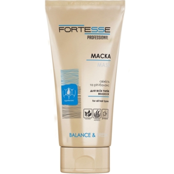 Маска Fortesse Professional Balance & Fresh, для всіх типів волосся, 200 мл - Pampik