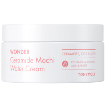 Крем для обличчя Tony Moly Wonder Ceramide Mocchi Water Cream, 300 мл - Pampik