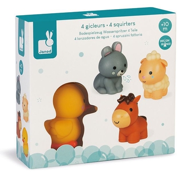 Набір іграшок для купання Janod Тварини (J04702) - Pampik - 8