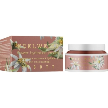 Омолаживающий крем Jigott Edelweiss Flower Hydration 100 мл - Pampik