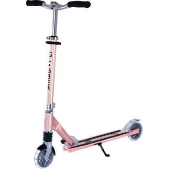 Самокат Globber Flow element comfort lights, колеса з підсвічуванням, рожевий(727-210) - Pampik