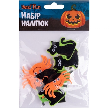 Набор наклеек Yes! Fun Halloween Герои дня, 12 шт. (974479) - Pampik - 2
