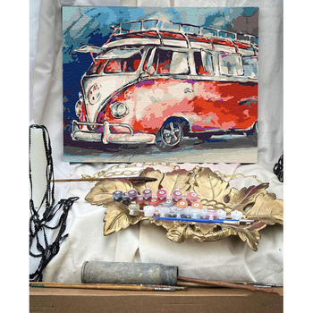 Картина за номерами ArtCraft Легендарне авто 40x50 см (12500-AC) - Pampik - 4