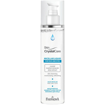 Жидкость мицеллярная Farmona Skin Crystal Care 200 мл (5900117100264) - Pampik