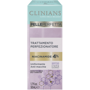 Денний крем для обличчя Clinians Pelleperfetta проти пігментних плям SPF 30, 50 мл - Pampik
