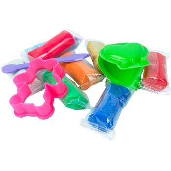 Набір для ліпки Kite Hello Kitty кольоровий 8 х 20 г, 2 формочки та стек (HK23-137) - Pampik - 2