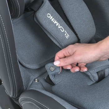 Автокресло El Camino EVOLUTION 2 ME 1045-1 Royal Dark Gray темно-серое (25863) - Pampik - 7