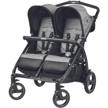 Коляска Peg-Perego Book for Two Quarz серая (IP05280000GL53) - Pampik