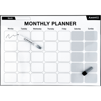 Планер настінний Axent на місяць А3 (9619-A) - Pampik - 2