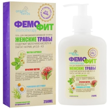 Пенка для интимной гигиены Фемофит Лечебно-профилактическая линия без мыла 250 мл - Pampik