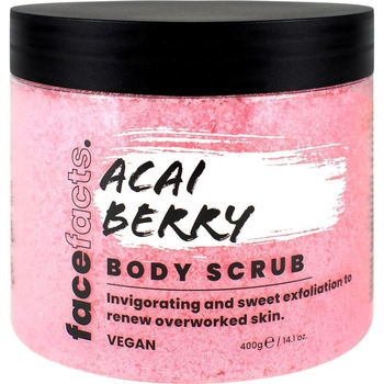 Скраб для тела Face Facts Acai Berry Body Scrub 400 г - Pampik