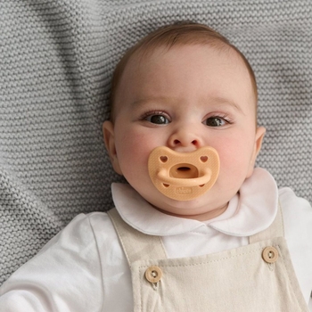 Пустышка Chicco PhysioForma Luxe силикон 6-16 мес. 2 шт. голубая и серая ( 73033.32) - Pampik - 2