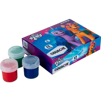 Фарби гуаш Kite My Little Pony 12 кольорів (LP23-063) - Pampik - 2