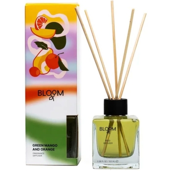 Аромадифузор для дому Aroma Bloom Green Mango and Orang, 100 мл - Pampik