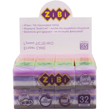 Ластик квадратный ZiBi Cake (ZB.5421) - Pampik - 2